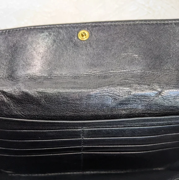 Bottega Veneta 2008 Wallet, Foldover Snap 3/4 Zip Leather, Intrecciato 150509 - Picture 5 of 13